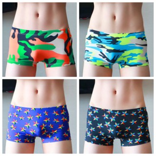 (1-2 วันได้รับสินค้า)  กางเกงบ๊อกเซอร์ผู้ชาย เอวต่ำ Boxer Mens (บรรจุ 1 ตัว/แพ็ค) ราคาพิเศษ SIZE M-XXL