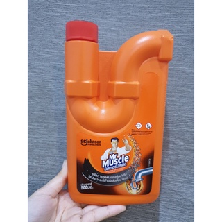 พร้อมส่ง !! มิสเตอร์มัสเซิล เจลทำความสะอาดท่อตัน 500 มล. Mr Muscle Pipe Cleaning Gel 500 ml.