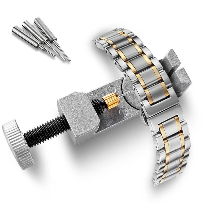 Service Tools 35 บาท High Strength Watch Band Link Adjust Slit Strap Bracelet Chain Pin Remover Adjuster Repair Tool Kit For  Watches Watches