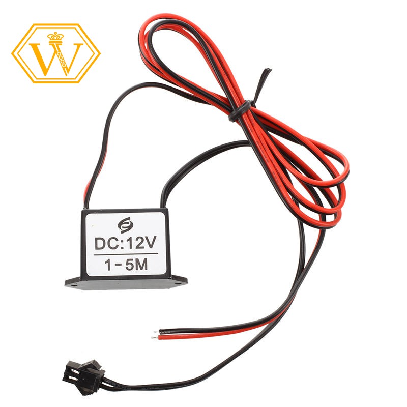 ☀Ready Stock☀red-black cable DC 12V EL wire neon glow strip light driver unit inverter