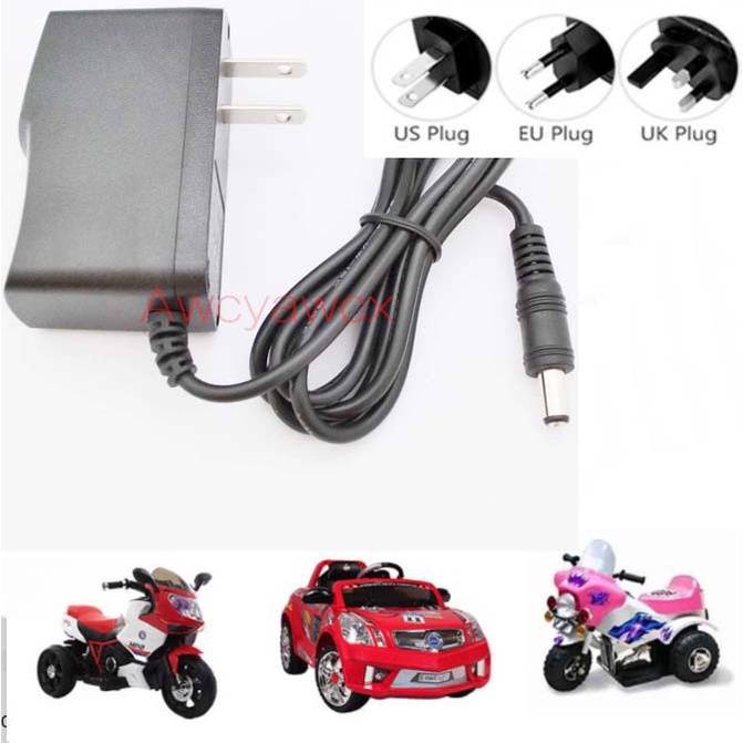 อะแดปเตอร์ที่ชาร์จแบตเตอรี่ DC 6V 12V 500mA 600mA 800mA 1A 1000mA LED สําหรับรถสามล้อ รถจักรยานยนต์ไฟฟ้า
