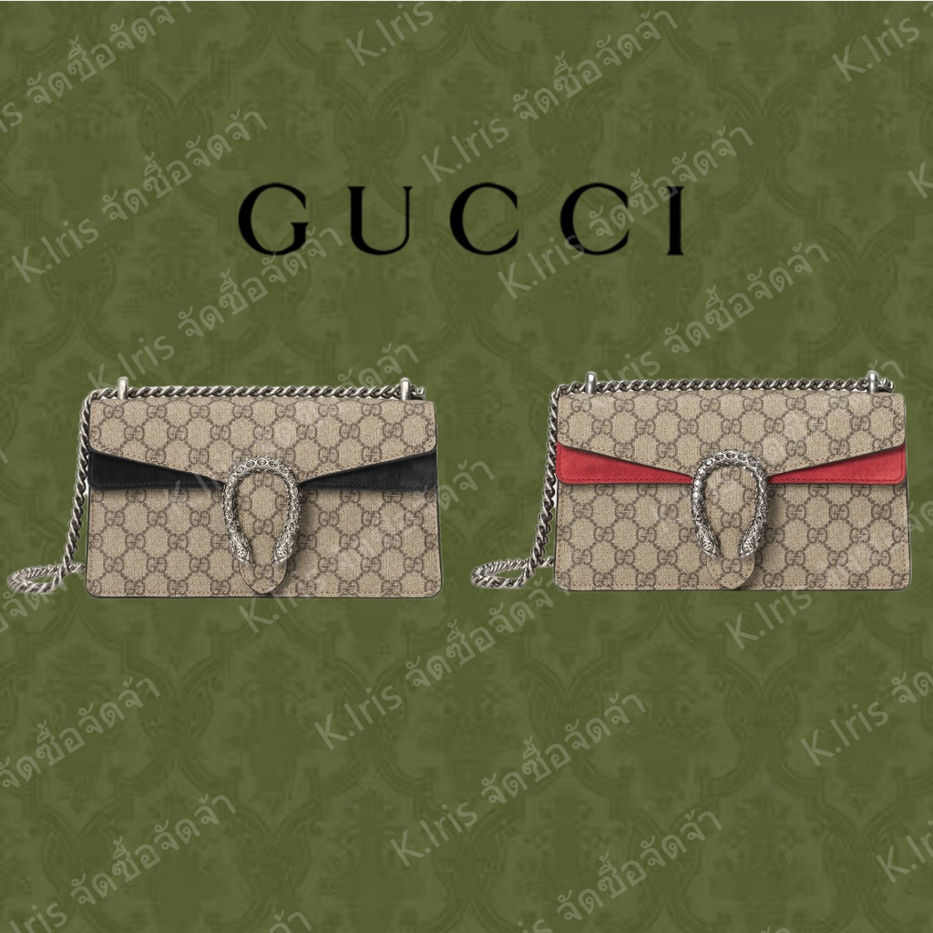 Gucci/ GG/ Dionysus series GG กระเป๋าสะพายข้างขนาดเล็ก
