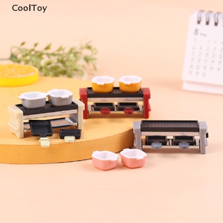 Cooltoy โมเดลชั้นวางบาร์บีคิว ขนาดมินิ สําหรับตกแต่งบ้านตุ๊กตา 1:12