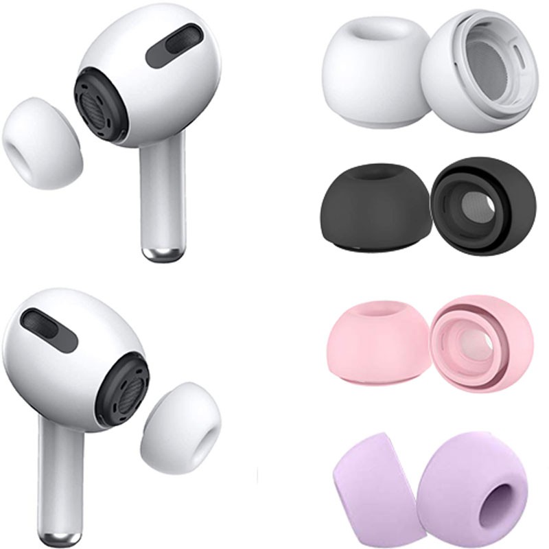 เคสหูฟังซิลิโคน ลดเสียงรบกวน แบบเปลี่ยน สําหรับ Airpods pro pro 2 S M L Pro2