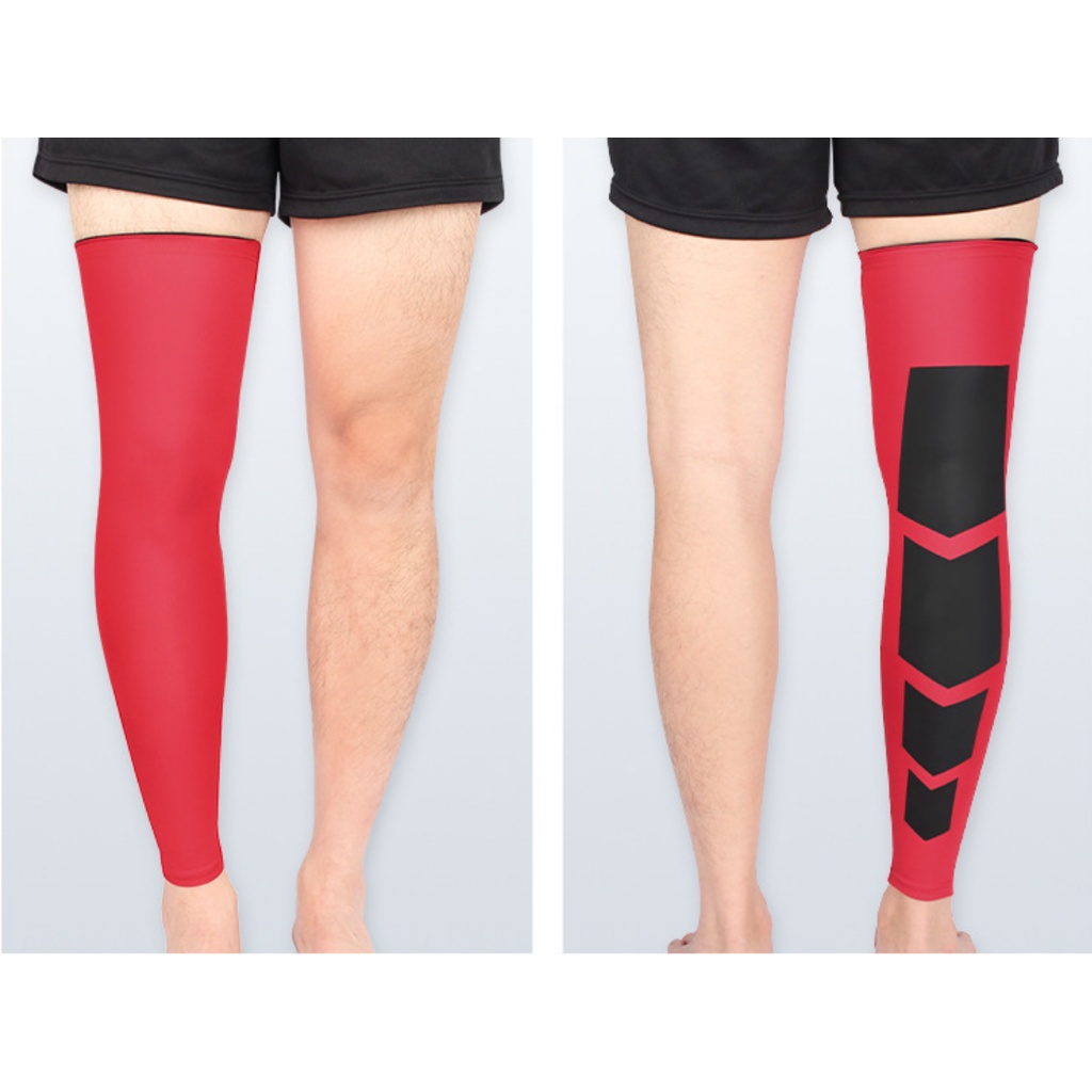 (2ชิ้น) ปลอกรัดน่อง ปลอกขาแบบยาว ปลอกขาใส่ออกกำลังกาย วิ่ง ปั่นจักรยาน ลดการเมื่อยล้า กระชับกล้ามเนื้อน่อง - รูปที่ 6