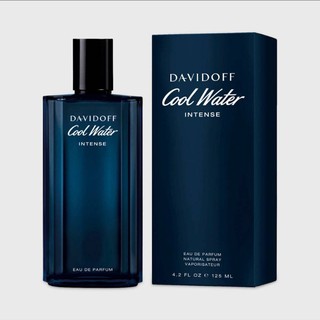 JUL02 ส่งฟรี DAVIDOFF Cool Water Intense For Him EDP 125ml กล่องซีล  น้ำหอมสำหรับคุณผู้ชาย ด้วยกลิ่นแสนสดชื่น