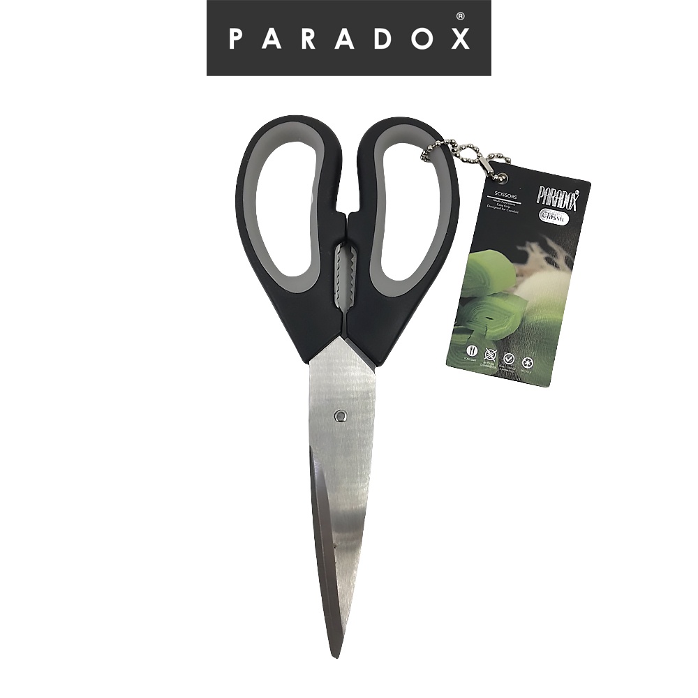 Paradox พาราดอกซ์  : กรรไกรตัดอาหาร SS  Scissors(black) JHS2013