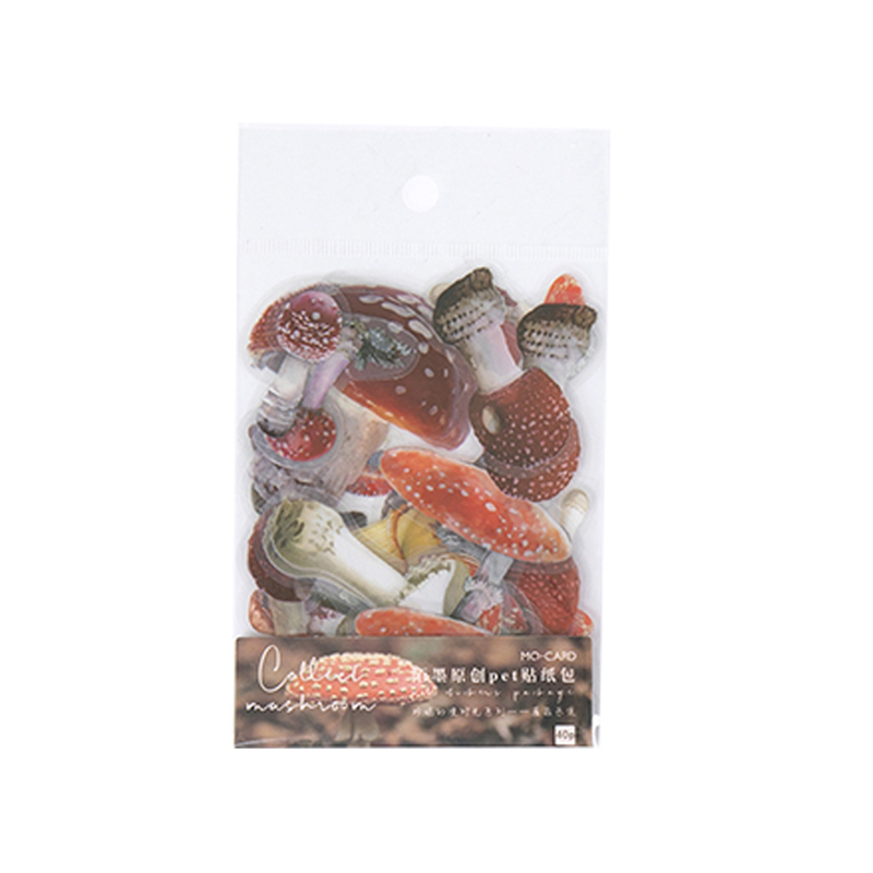 Qouzmo สติ๊กเกอร์กันน้ํา 8 แบบสําหรับตกแต่งสมุดภาพ 40 ชิ้น / แพ็ค - รูปที่ 3