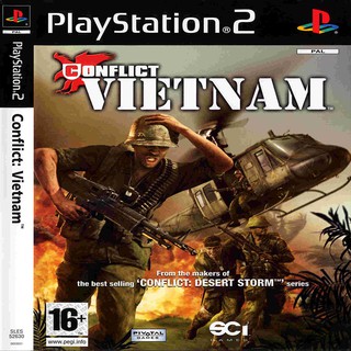 แผ่นเกมส์ PS2 (คุณภาพ) Conflict  Vietnam