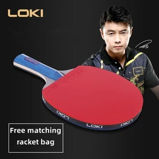 Loki X1/X2/X3 ITTF ไม้ตีปิงปอง ไม้ตีมืออาชีพ ฟองน้ําความยืดหยุ่นสูง ตีปิงปอง พร้อมกระเป๋าไม้