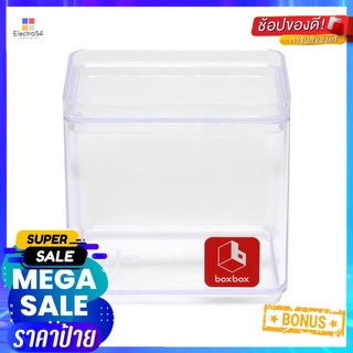 กล่องซ้อนได้ BOXBOX BB01011 7x9x9.5 ซม. สีใสSTACKABLE STORAGE BOX BOXBOX BB01011 7X9X9.5CM CLEAR