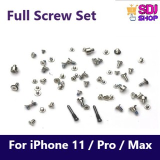 ชุดน๊อต สำหรับ iPhone 11 / 11 Pro / 11 Pro Max ชุดน๊อตด้านในทั้งหมด