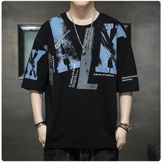 TS MEN เสื้อยืดคอกลมแขนสั้น เสื้อยืดผู้ชาย(มี2สี)รุ่น NTC32