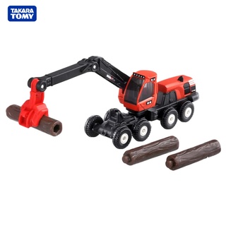 Takara Tomy โทมิก้า โมเดลรถ Long type Tomica No.136 Komatsu Harvester 931XC