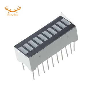 หลอดไฟ LED 5 ชิ้น 10-Segment Bar Graph Shows สีแดง