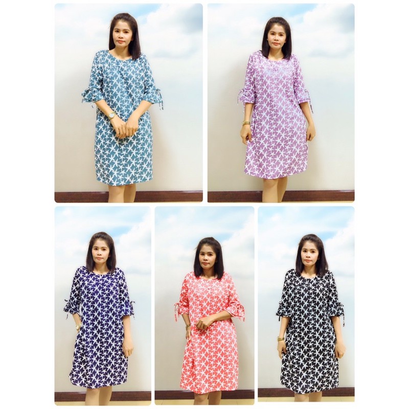 ชุดเดรสสาวอวบ ชุดคนอวบอ้วน เสื้อผ้าคนอ้วน เสื้อผ้าสาวอวบ แซกสาวอวบ เดรสไซร้ใหญ่ เดรสBig size ผลิตเอง