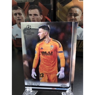 2018-19 Topps Chrome UEFA Champions League Soccer Cards Valencia