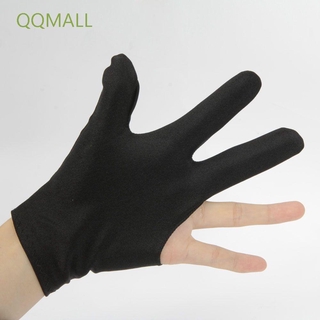 Qqmall ถุงมือไนล่อนยืดหยุ่นสําหรับเล่นสนุ๊กเกอร์