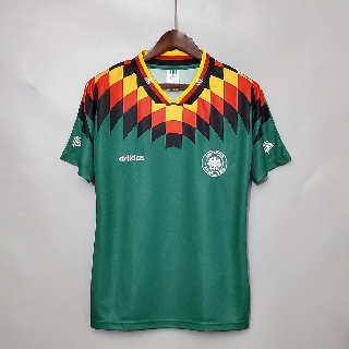 1994 Germany Away เสื้อฟุตบอลย้อนยุค Football