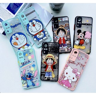 เคสหลังกันกล้องสกรีนลายการ์ตูนsamsung-A21S-A10-A10S-A02-A42-A20S-A30-A20