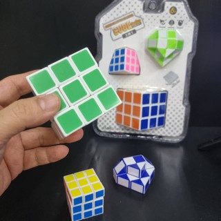 RUBIKS TWIST SHAPE FORMING PUZZLE ลูกบิด รูบิคผึกสมอง 24ชิ้น บิดปรับแต่างรูปทรงเป็นรูปสิ่งต่างๆ ได้ตามต้องการ NO.601