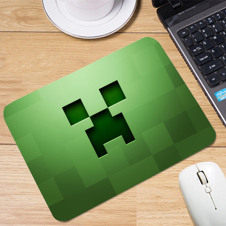 ▪❇MC Minecraft รอบ Creepy Sword และ Pickaxe Black Steve แผ่นรองเมาส์แอนิเมชั่นเกมที่ปรับแต่งให้เหมาะกับแผนที่ - รูปที่ 2