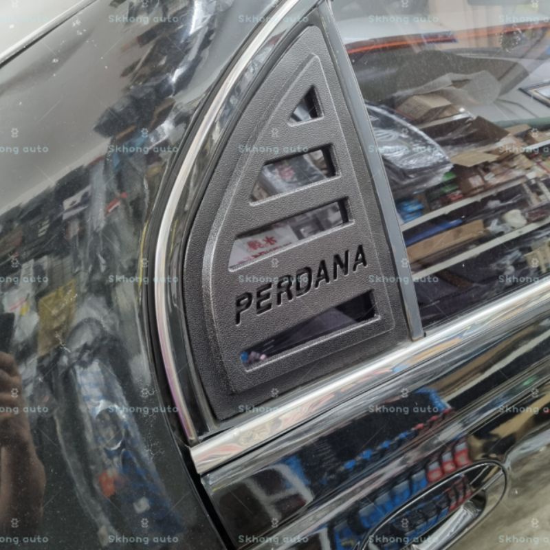 Proton perdana ตัวป้องกันกระจกสามเหลี่ยมหน้าต่างด้านข้างด้านหลัง