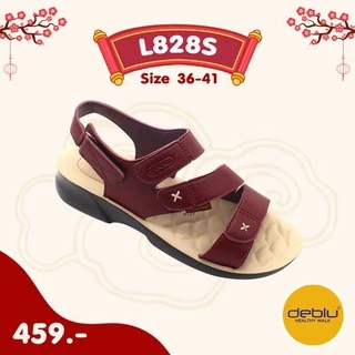 NFshoes ถูกสุด! รองเท้าแตะ รัดส้น เพื่อสุขภาพ เดอบลู Deblu รุ่น L828S พื้นใหม่นุ่ม กระชับกว่าเดิม