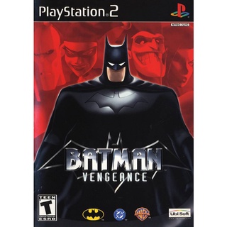 Batman: Vengeance ps2 แผ่นเกมส์ps2 เกมเพล2 เกมแบทแมน play2 batman ps2