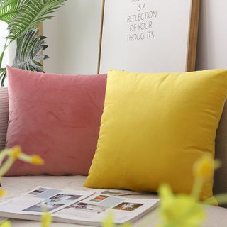 Nordic Throw Pillow Square Cushion Sofa Cushion Living Room Rectangle Back Cushion Velvet Hugging Pillow Case Without Co