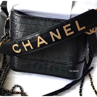 New chanel GB croc HL28 fullset+rec.