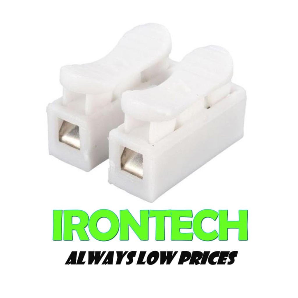 10 ชิ้น x สายไฟ CH-2 Connector Quick Splice Lock 2 พินขั้วต่อสายไฟ CH2