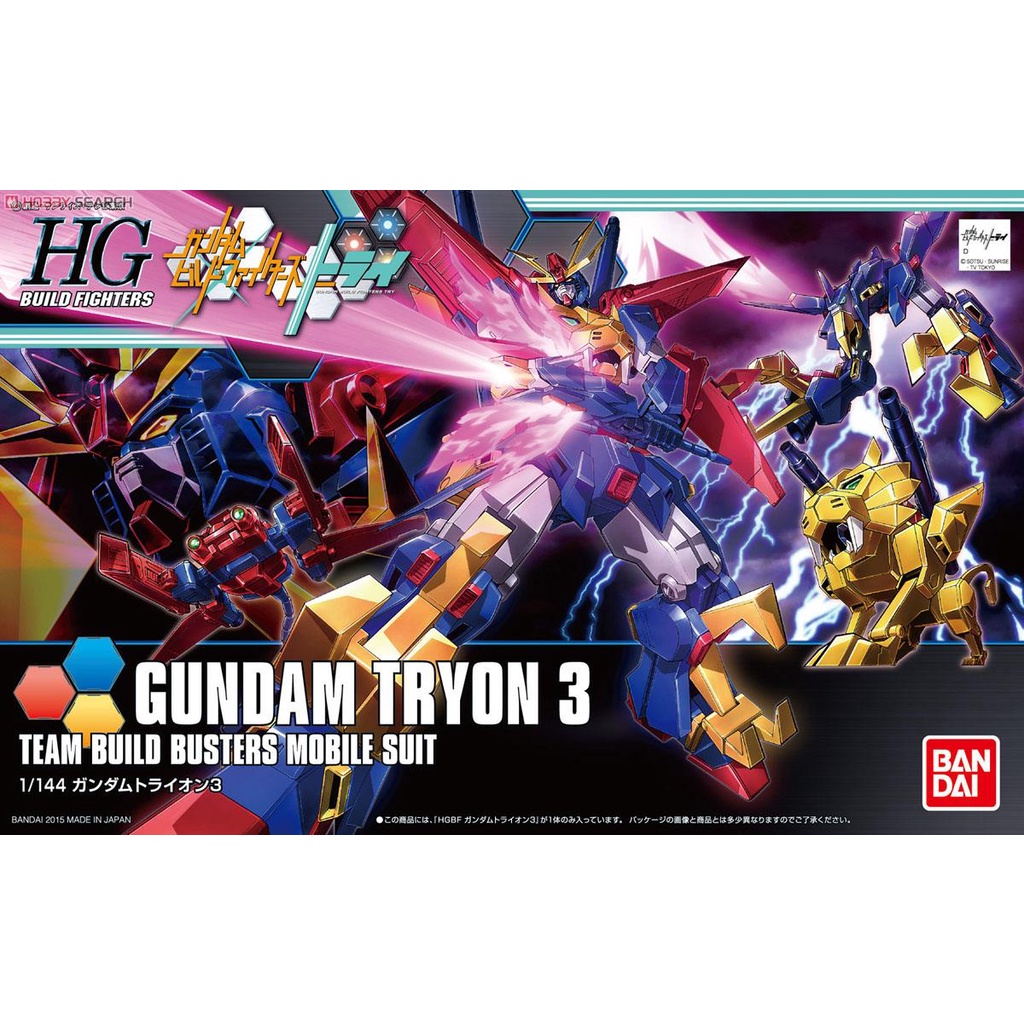 Gundam Tryon 3 (HGBF) 1/144 Bandai #gundam #gunpla