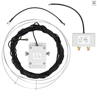 [toolhelper] Mla-30+ (plus) เสาอากาศรับสัญญาณ คลื่นสั้น เสียงเบา พร้อมความถี่ 0.5-30 MHz