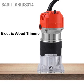 Sagittarius314 110V 30000R/MIN Electric Hand Trimmer Wood Laminator Router Tool Set (US plug)