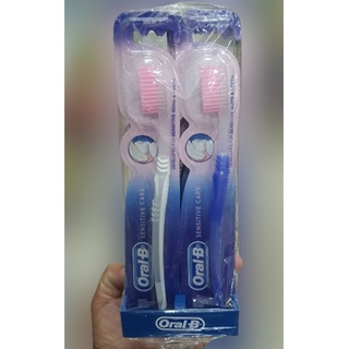 Oral-B  impac แปรงสีฟัน ออรัลบี  sensitive care  แพ็ค 6 ด้าม