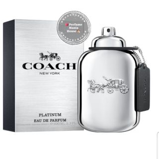 ของแท้!!! COACH Platinum EDP for Men 100ml Tester box ของใหม่ (พร้อมส่งค่ะ)