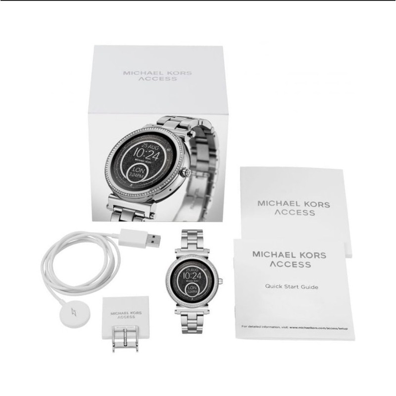 นาฬิกา Michael Kors Sofie Stainless-Steel Touchscreen Smartwatch MKT5020