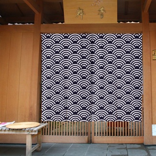 🌸japan door curtain สไตล์ญี่ปุ่นผ้าม่านประตูผ้าม่านพาร์ทิชันห้องนอนห้องครัวห้องน้ำทำอาหารร้านผ้าม่านครึ่งม่านกลับพาร์ทิ