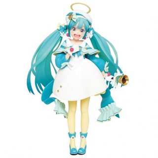 [New] ฟิกเกอร์แท้ Hatsune Miku Figure 2rd season winter ver.  by TAITO ของแท้ มือ1 100%