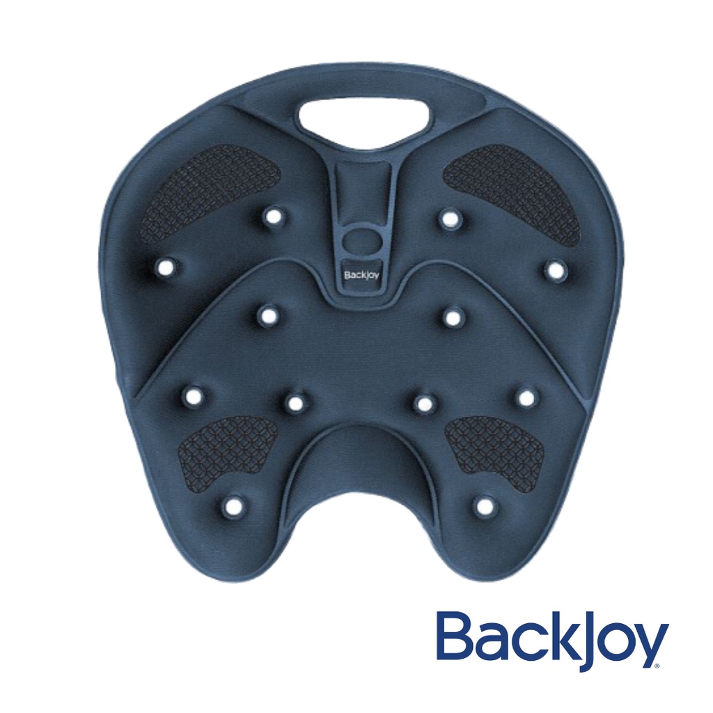 เบาะรองนั่งเพื่อสุขภาพ แบรนด์ BackJoy แผ่นรองนั่งรุ่นคอร์ แทร็กชั่น Core Traction – Midnight Blue