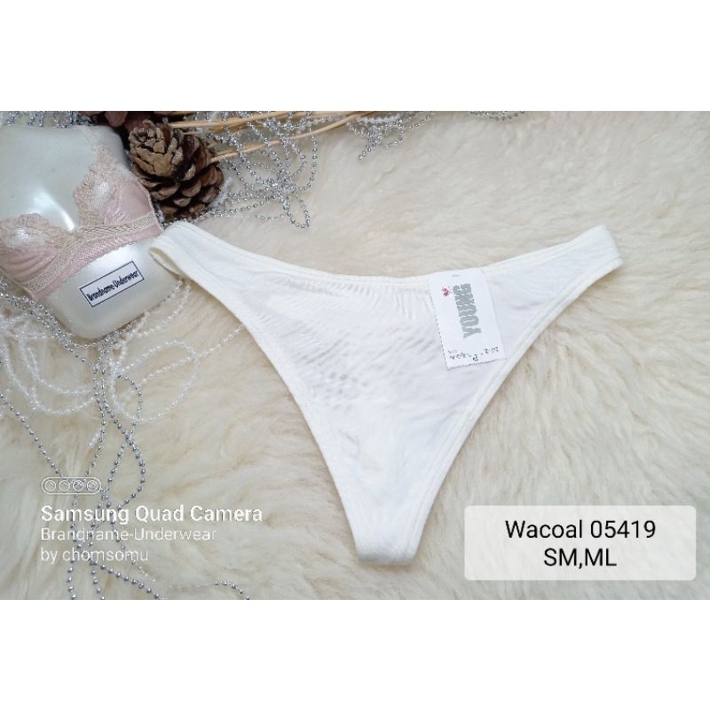Wacoal (วาโก้) Size SMต้นๆ ชุดชั้นใน/กางเกงชั้นในทรงจีสตริง(G-string) 05419