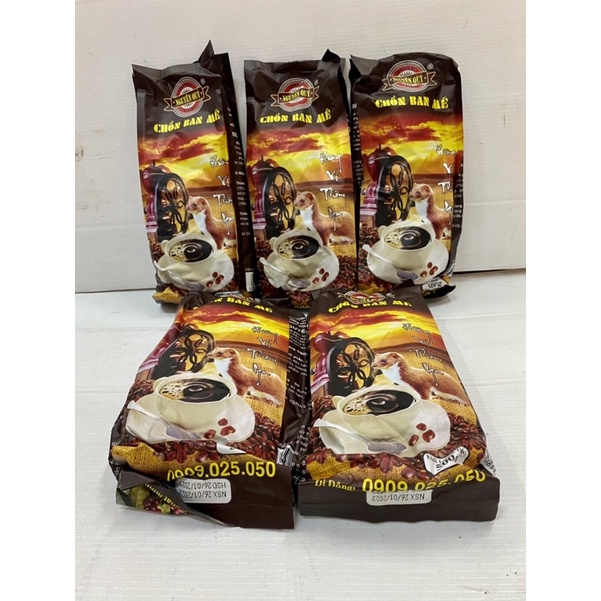 กาแฟขี้ชะมดคั่วบด สูตรเข้มข้น (นำเข้าจากเวียดนาม)ขนาด500กรัม มีให้เลือก3แบบ