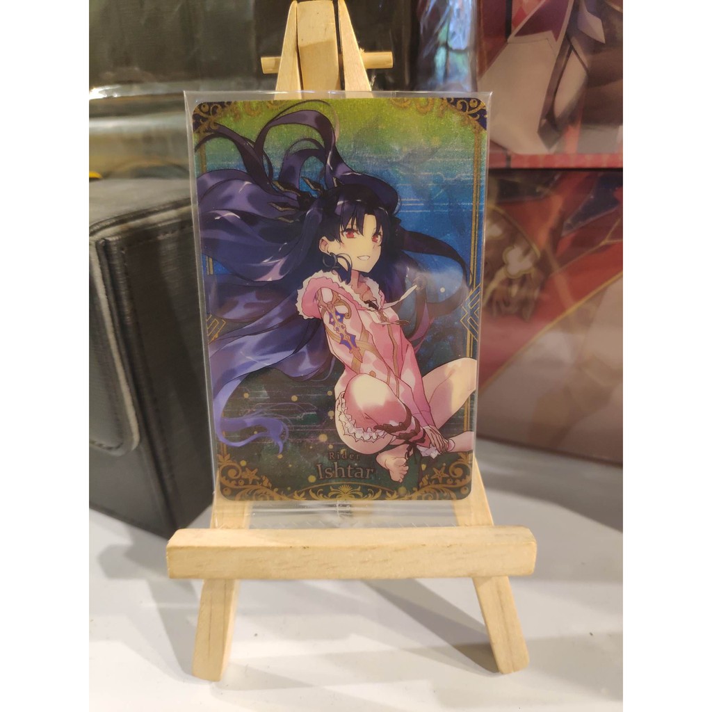 การ์ดสะสมเวเฟอร์ Fate Grand FGO Ishtar R - หายาก - ห่อพลาสติกป้องกันฟรี