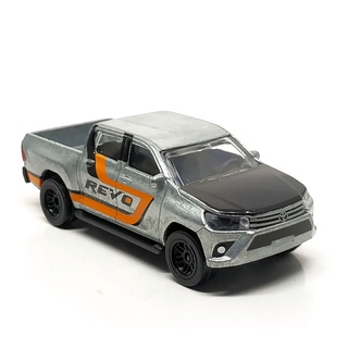 Majorette Toyota Hilux Revo - Zamak - Silver Color /Wheels D6CSB /scale 1/58 (3 inches) no Package