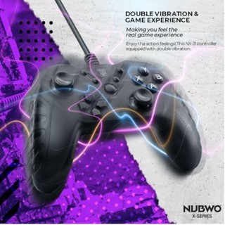 Nubwo จอยเกมส์ NX-J1 VARUZ Joystick Controller