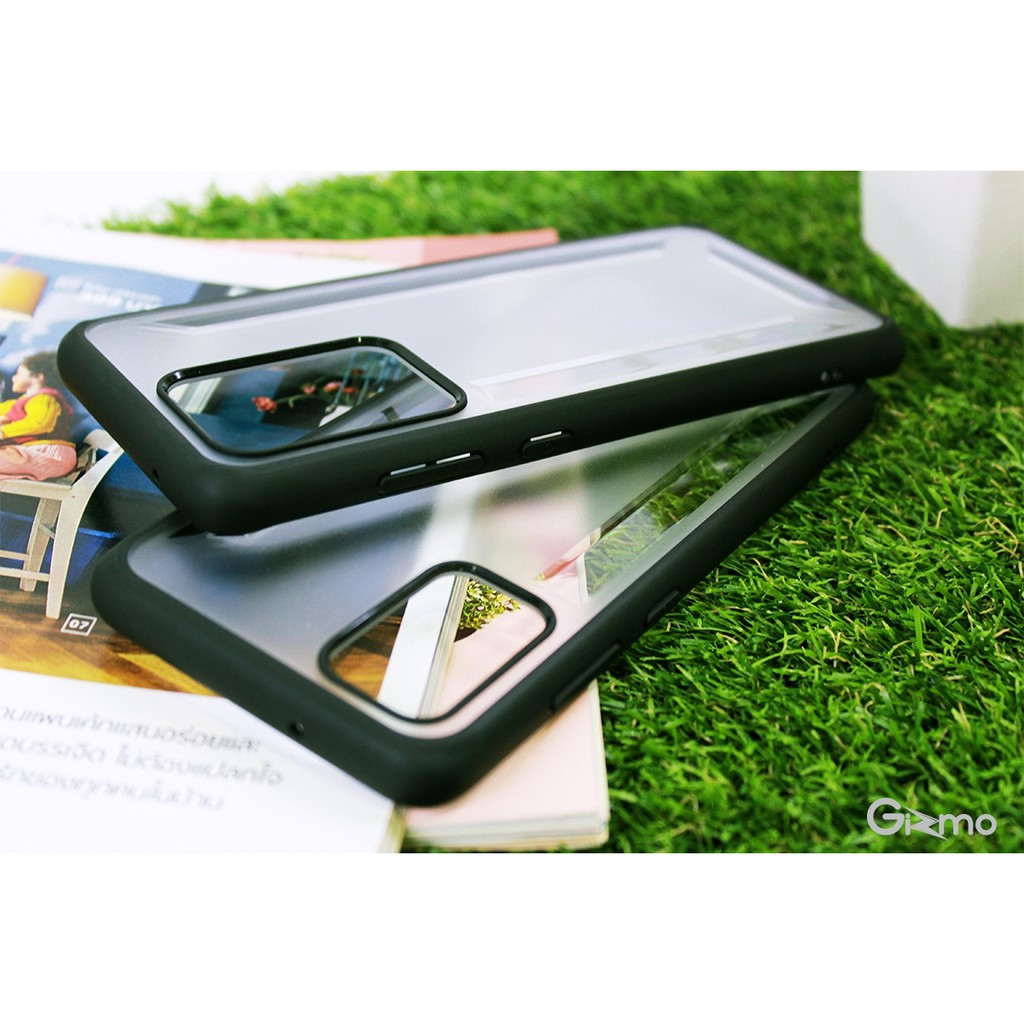 Gizmo ร่น S20+ / S20 Ultra เคสใส-แมท ขอบดำ เคสกันกระแทก Fusion Strong X Case - รูปที่ 3