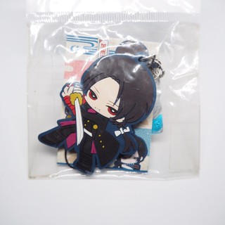 Touken Ranbu Rubber Strap Gashapon พวงกุญแจป้ายยาง โทเคนรันบุ ป่วยดาบ  Bandai  Size 6 cm ตัวละ 79