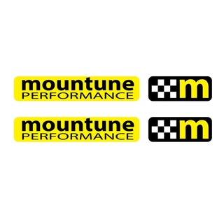 สติ๊กเกอร์ sticker Mountune ถูกที่สุดในช๊อปปี้