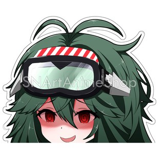 Torricelli Azur lane / torricelli / สติ๊กเกอร์ Azur lane Sticker / Peeker Sticker / Peeker Azur lane / 2PCS